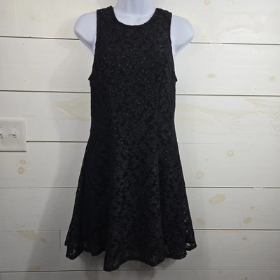 Women’s Medium Black Lace Layered Dress Brand Speechless Party Funeral Formal - Image 1 of 4