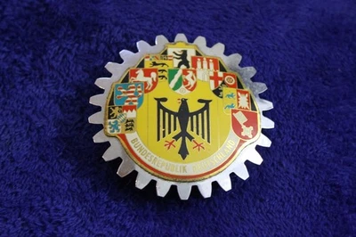 Bundesrepublik Deutschland Grille Badge Plate Topper Sign Bumper Accessory - Image 1 of 4