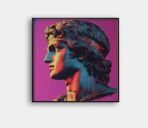 👑 Andy Warhol "Framed" Alexander Art Print 🖼️ |COA + Museum Paper | 1/25 ✍️V13 - Picture 1 of 8