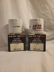 Two Auto Extra 618-57899 USA Quality Made Engine Supercharged Oil Filter - New - Picture 1 of 4