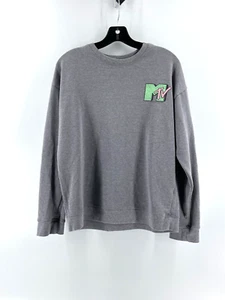 Old Navy Girl's Gray MTV Graphic Print Fleece Sweatshirt Top Size XXL 18 - Picture 1 of 10