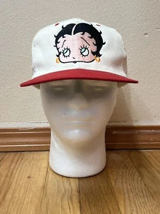 Cappello berretto vintage anni 90 Betty Boop American Needle Blockhead 1996 Toons Block - Foto 1 di 5