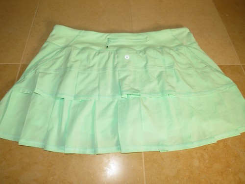 LULUS Gonna Lululemon 10 Pacesetter fresca verde pallido ottime condizioni! Bello! Raro!