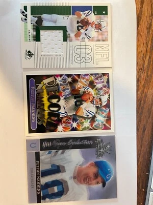 Peyton Manning lot, 2003 SP Game Used + 5 more - Image 1 of 4
