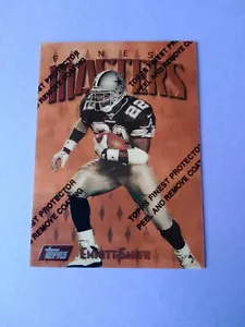 Emmitt Smith 1997 Topps Finest Masters #260 Mint with Protective Film Cowboys - Picture 1 of 4