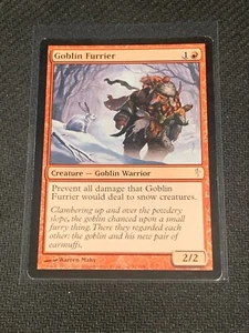 Magic the Gathering Coldsnap Goblin Furrier - Picture 1 of 2