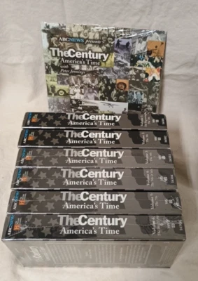 The Century - Americas Time (VHS, 6-Tape Set) History Channel ABC New - Image 1 of 2