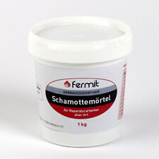 1 kg Fermit Schamottemörtel feuerfest Mörtel für Schamotte Schamottmörtel Kleber