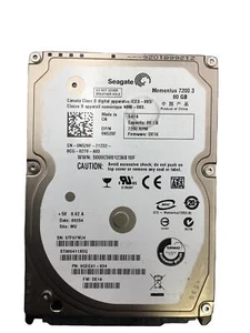Seagate 80GB 7200RPM 2.5" SATA Laptop Hard Drive ST980411ASG Dell 0N528F - Picture 1 of 4