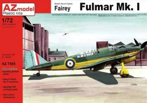 1/72 WW2 Fighter : Fairy Fulmar Mk.1 [FAA UK] #7565 : AZ MODELS - Picture 1 of 2