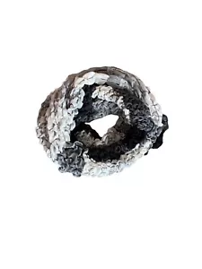 Women’s Cejon Black, White, Gray Infinity Scarf - Picture 1 of 2