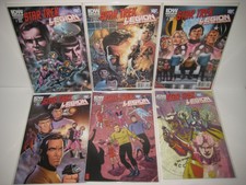 Star Trek Legion of Super Heroes 1 2 3 4 5 6 IDW Set Series Run Lot 1-6