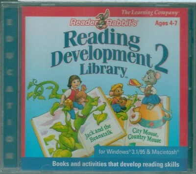 Reading Development Library 2     **  Reader Rabbit's  ** - Image 1 of 2