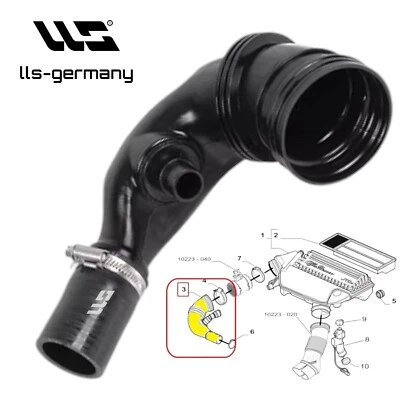 Turboschlauch Ladeluftschlauch für FIAT 500 DOBLO PANDA PUNTO TIPO 1.3D 51892072 - Bild 1 von 2