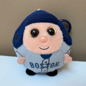 TY Beanie Ballz BOSTON RED SOX Rucksack Clip 3 Zoll Stofftier Plüsch MLB Schlüsselanhänger - Bild 1 von 5