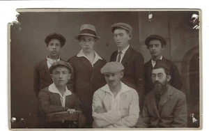School Teacher & Students Jerusalem Palestine 1935 Vintage Real Photo Postcard - Picture 1 of 2
