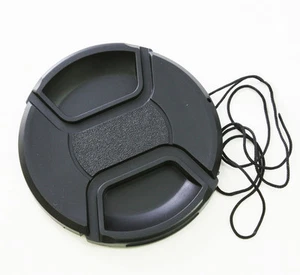 58mm Centre Pinch Snap on Front Lens Cap Cover for DSLR camera Canon Nikon Sony - Picture 1 of 1