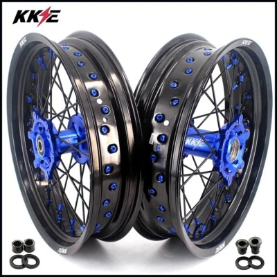 KKE 17'' Rims Fit Suzuki DRZ400SM 00-2025 DRZ400 DRZ400E DRZ400S Supermoto Wheel - Image 1 of 4