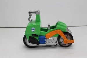 Paw Patrol Moto Pups Rocky's Deluxe Pull Back Moto Vehículo Solo - Imagen 1 de 7