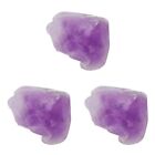 3 PC Astetic Room Decor Natural Crystal Stones Flower Decorative
