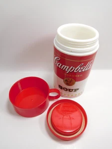 Vintage Campbells Thermos Campbells Soup CAN TAINER 1998 - Picture 1 of 11