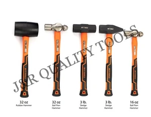 VCT 5pc Hammer & Mallet Set, Ball-Pein, Sledge, Mallet, Cross-Pein - Picture 1 of 1