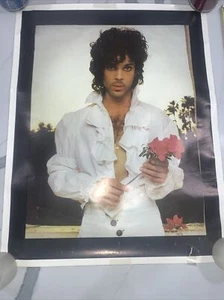Prince Purple Rain Sexy Hot Rose 22.5x 18 Glossy Poster Print 2717 - Picture 1 of 7