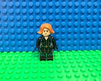 Lego Viuda Negra Minifigura 76032 76042 76050 Marvel Super Heroes sh0186 CMF Lote Foto 1 de 4