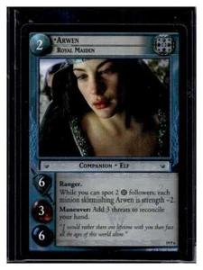 LOTR Lord of the Rings TCG CCG Ages End 19P6 Arwen, Royal Maiden Foil (Qty) - Picture 1 of 2