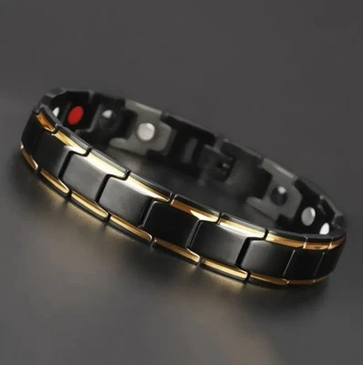 Copper Magnetic Bracelet Energy Healing Therapy Arthritis Pain Relief Men Women - Image 1 of 4