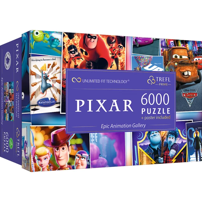 TREFL DISNEY 6000 Piece Puzzle "Pixar Collection" Jigsaw Gift - Image 1 of 2