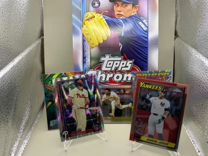 2025 Topps Chrome MLB - Inserti e paralleli - RayWave / Prism *Acquista 3 ricevi 1 gratis - Foto 1 di 250