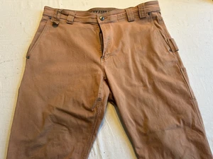 Pantalones de carpintero Duluth Trading Flex cortafuegos para hombre 38x30 - Imagen 1 de 8