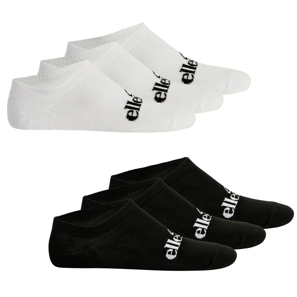 ellesse Unisex Sneaker Socken FRIMO, 3 Paar - No Show Socks, Sport, Logo - Bild 1 von 3