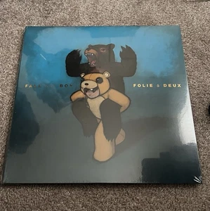 Fall Out Boy Folie a Deux Blue Marble Vinyl 2LP 15th Anniversary Limited /2500 - Picture 1 of 3