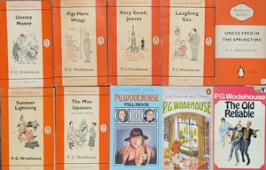 P.G. Wodehouse Lot 10 Paperback Books Vintage Murder Mysteries Comedies Etc - Bild 1 von 2