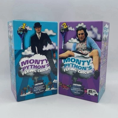 A&E Monty Pythons Flying Circus Remastered VHS Box Set 1 And 2 Comedy Classic - Image 1 of 4