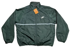 Chaqueta cortavientos Dunbrooke verde Philadelphia Eagles nueva con etiquetas para hombre talla 2XL - Imagen 1 de 18