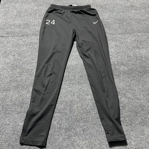 Nike Dri-Fit Trainingshose Herren klein schwarz Reißverschluss Knöchel 24 Logo Training 588501-010 - Bild 1 von 12