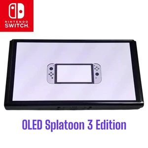 Tablet Nintendo Switch (Modelo OLED) Splatoon 3 Edition solamente - Imagen 1 de 5