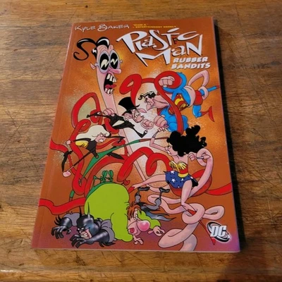Kyle Baker Plastic Man Rubber Bandits Vol 2 GN (2005) DC  Foto 1 de 2