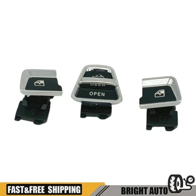 Botón interruptor abierto techo ventana izquierda derecha 3 piezas para Ferrari California 2009-2014 Foto 1 de 4