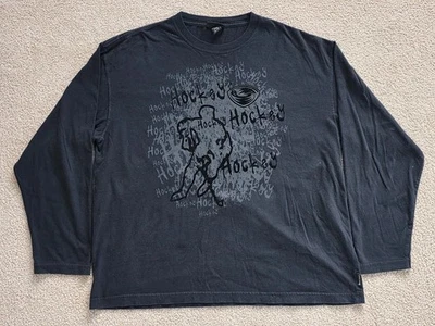 Camisa De Colección Roger Edwards NHL Atlanta Thrashers Negra Manga Larga - Talla XL Foto 1 de 4