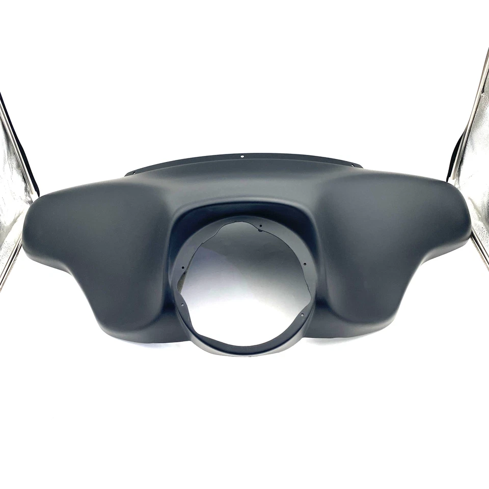 OEM Harley 58230-09BYM Denim Negro Delantero Exterior Batwing Carenado 96-13 Touring Foto 1 de 4