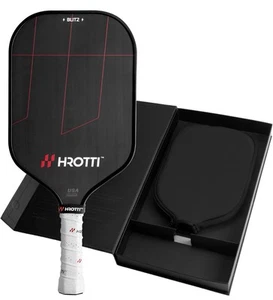 Paleta Hrotti Pickleball Blitz fibra de carbono - Imagen 1 de 8