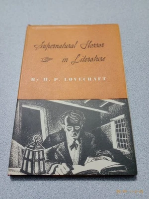 H P Lovecraft Supernatural Horror in Literature 1945 First Edition Rare Book - Image 1 of 4