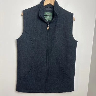 Мужской утеплитель для тела Emerald Isle Weaving размер 40 шерсть James темно-синий - Изображение 1 из 4