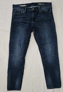 Gap Jeans Damen Girlfriend Stretch Medium Wash Blau Denim Größe 28 - Bild 1 von 6
