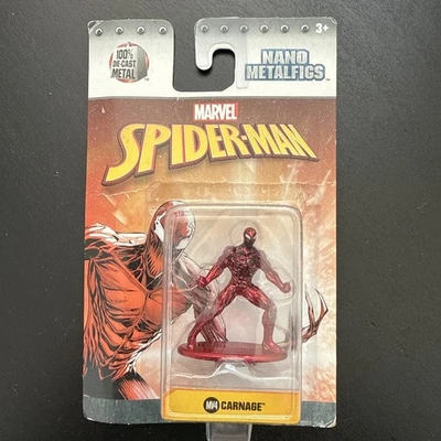 Figura Nano Metalfigs Marvel Carnage (MV4) 100% Die-cast Foto 1 de 4