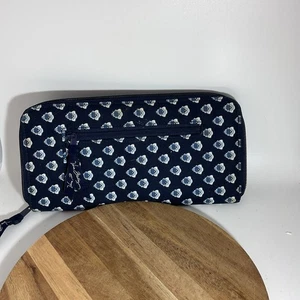 Vera Bradley Reisebrieftasche Nantucket Navy Large Organizer - Bild 1 von 7